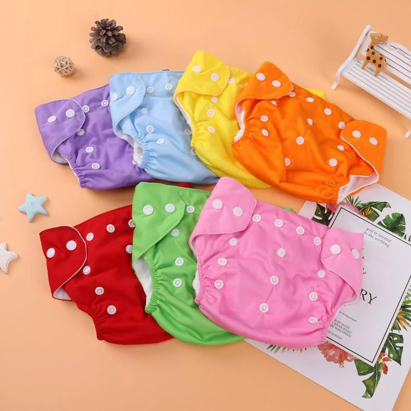 Baby Washable Reusable Cloth Diapers – Soft, Eco-Friendly & Adjustable Nappies