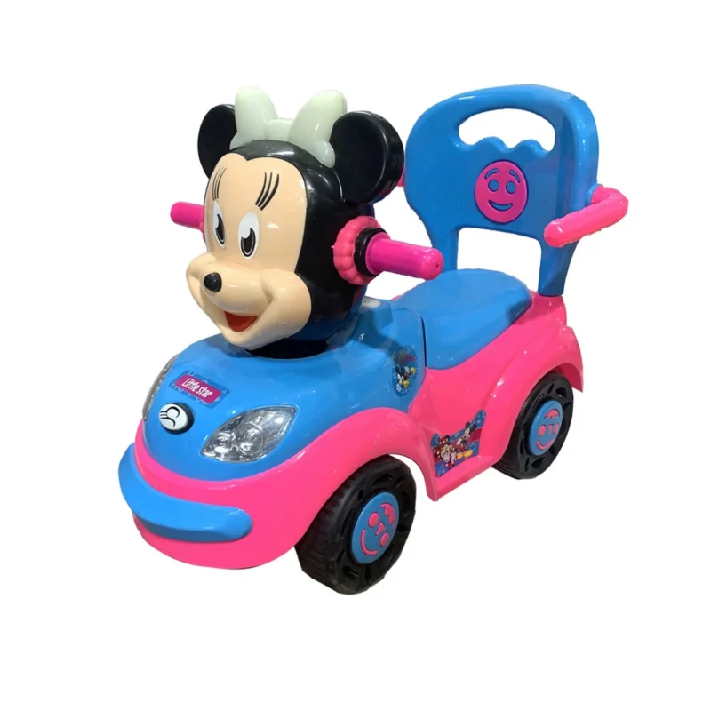 Little Star Mickey Mouse Push Car BD-F065 – 4 Wheels Ride-On Car for Kids