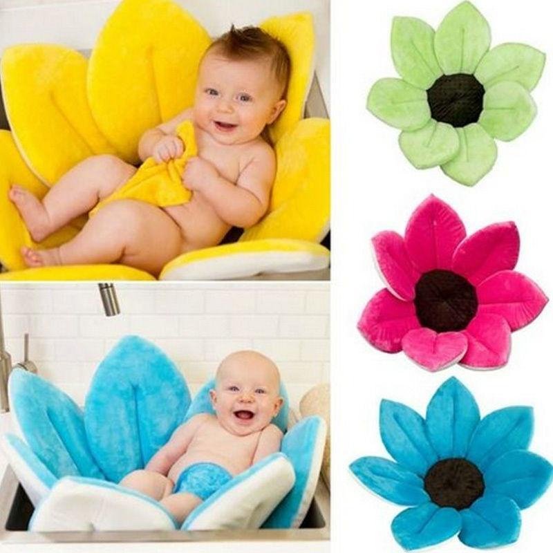 Blooming Flower Baby Bather – Soft Infant Bath Support