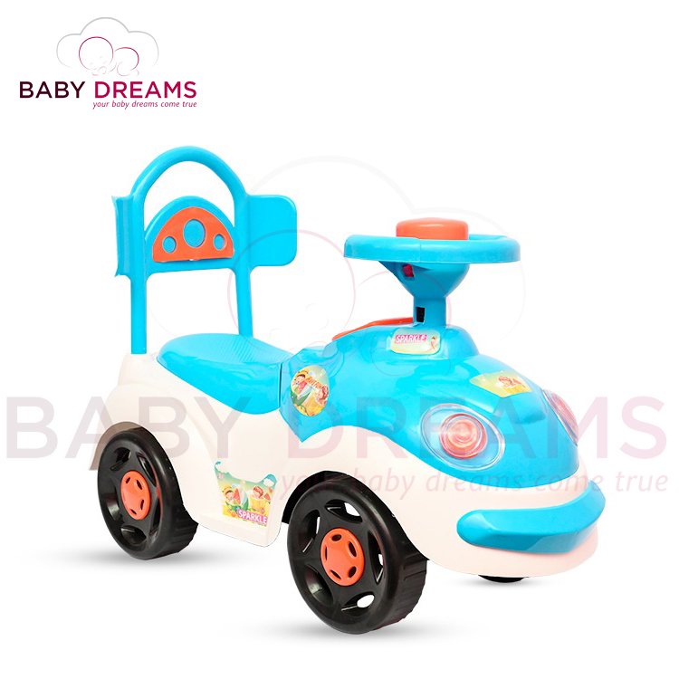Baby Dreams Sparkle Tolo Push Car with Lights & Music for Kids – BD-F063