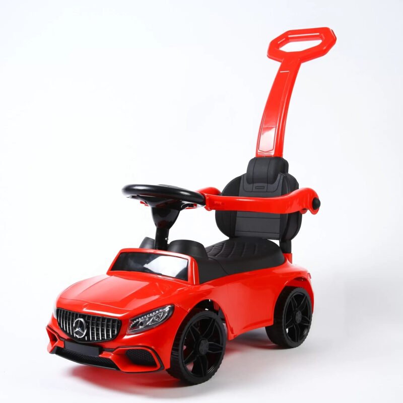 Baby Dreams Merc Stroller Push Car BD-614 – Ride-On Car with Safety Handle & Music for Kids