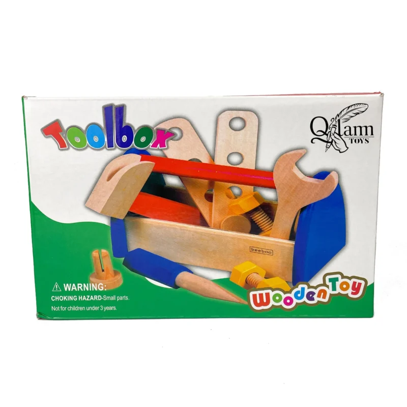 Wooden Tool Box Set for Kids – Educational Construction Toy Kit