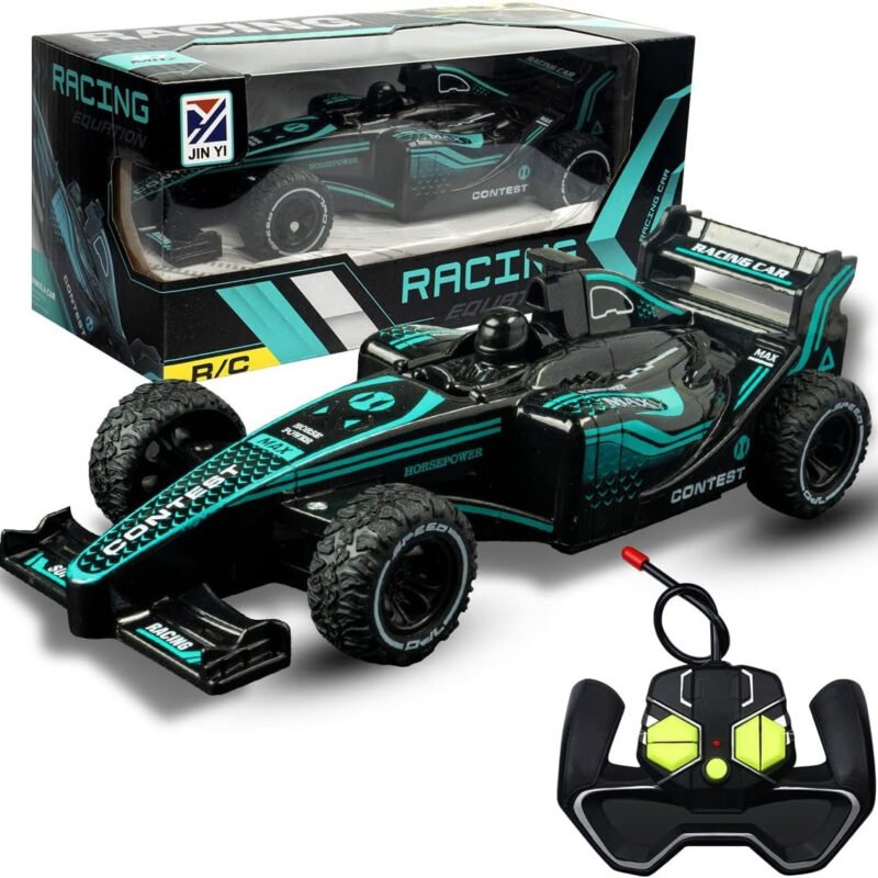 F1 Remote Control Formula Car – Mini High-Speed 2.4G RC Racing Drift Car for Kids with Rechargeable Battery & Long Range-TY01