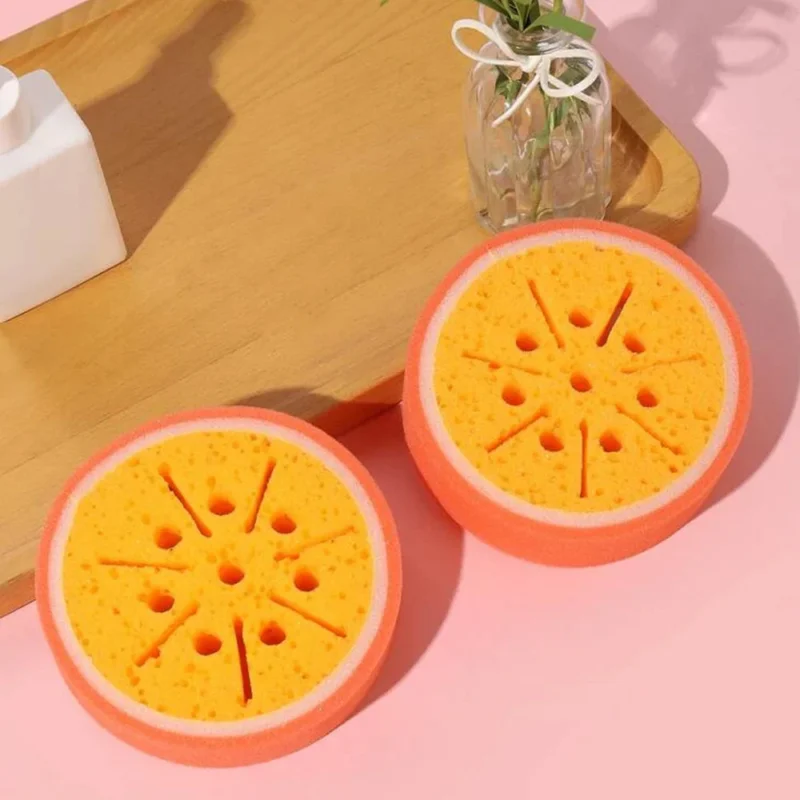 Baby Bath Sponge Orange – Soft, Gentle & Fun for Baby’s Delicate Skin