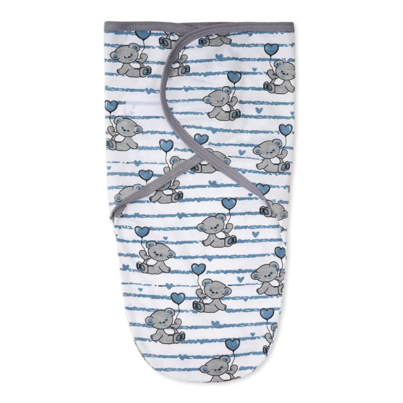 0 to 3 Months Baby Swaddle – Soft & Comfortable Newborn Wrap