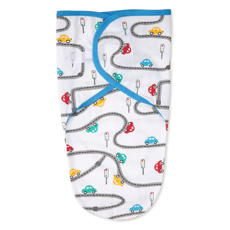 0 to 3 Months Baby Swaddle – Soft & Comfortable Newborn Wrap