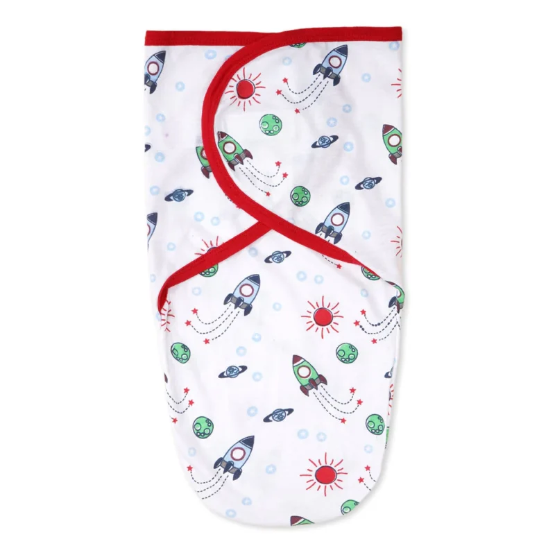 0 to 3 Months Baby Swaddle – Soft & Comfortable Newborn Wrap