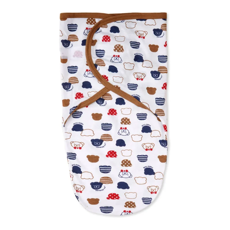 0 to 3 Months Baby Swaddle – Soft & Comfortable Newborn Wrap