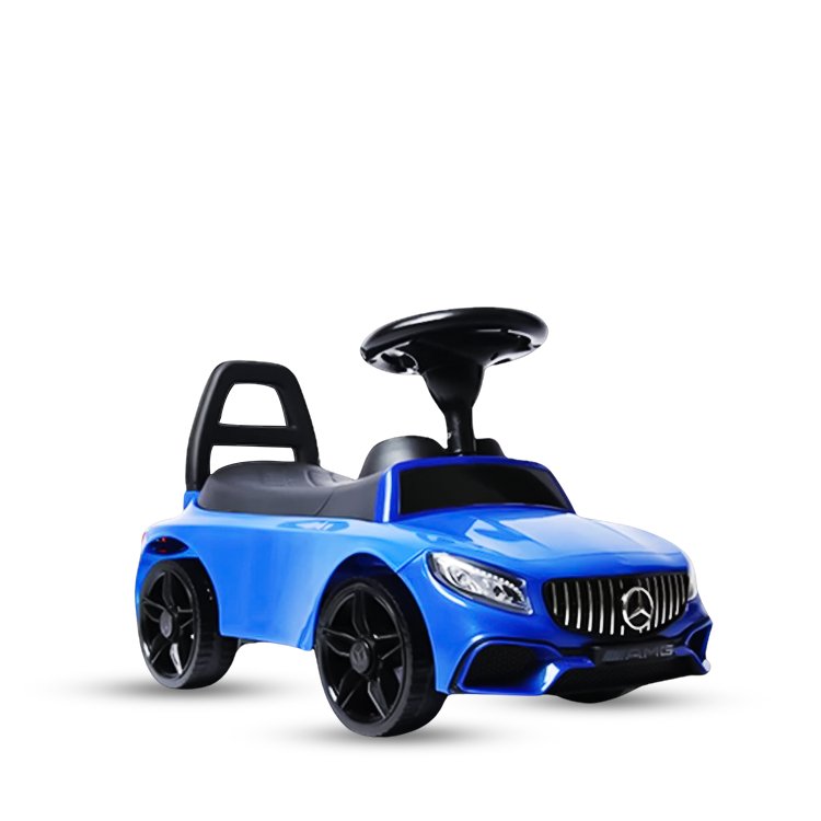 Baby Dreams AMG Mercedes Push Car BD-613 – 4 Wheels Ride-On Car with Music for Kids