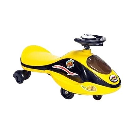 Toyisland Bullet Train Twister Ride Car with LED Lights & Music – BD-611 Ride-On Swing Car for Kids