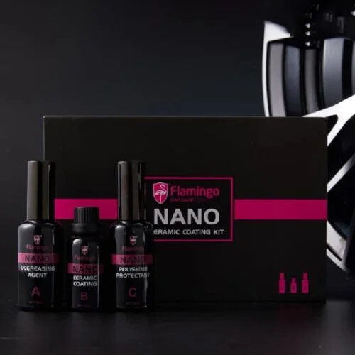 Flamingo Nano Coating Ceramic Premium Kit | High Gloss Protection & Long-Lasting Ceramic Shield - Image 6