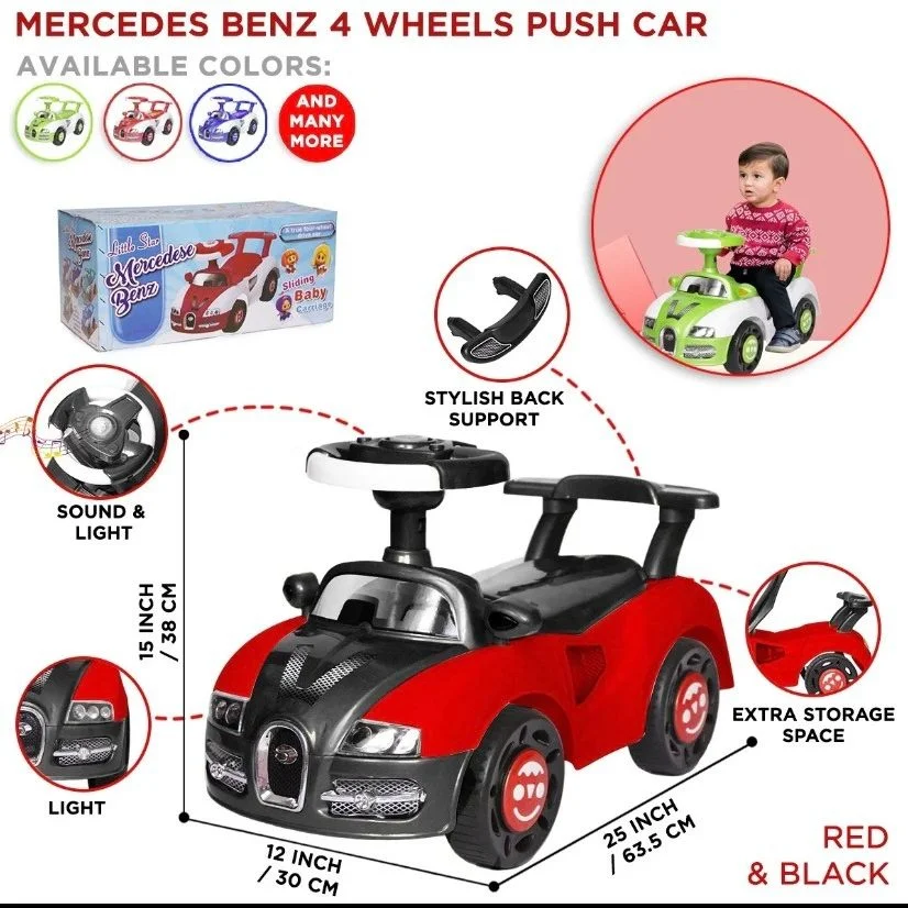 Baby Dreams Mercedes Benz Ride On Push Car for Kids – 4 Wheel BD-F051 - Image 5