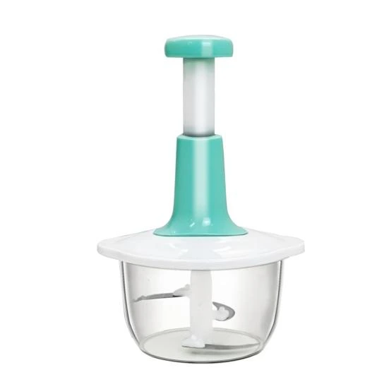 Easy Pull Speedy Food Chopper 1500ML – Manual Chopper with 3 Stainless Steel Blades for Onion, Garlic, Herbs & More