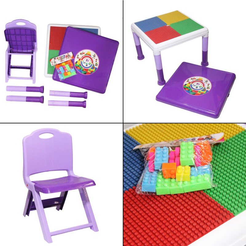 Lego Children’s Table & Chair Set for Kids – Study, Play & Activity Furniture