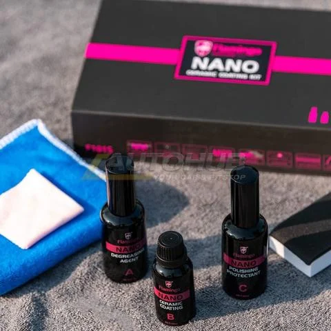 Flamingo Nano Coating Ceramic Premium Kit | High Gloss Protection & Long-Lasting Ceramic Shield - Image 5