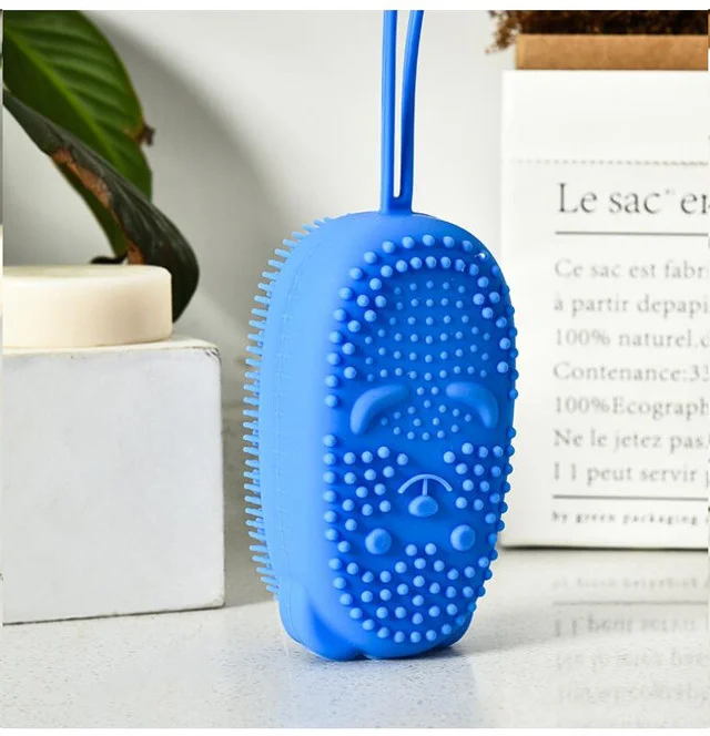 Silicone Body Scrubber Bath Sponge – 2-in-1 Exfoliating Body Brush & Loofah for Women, Men & Kids - Image 6
