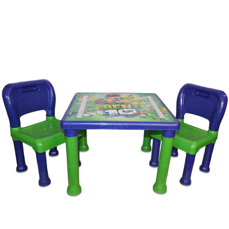 Heros Character Study Table & Chair Set for Kids – Comfortable & Durable Learning Desk BD-F113