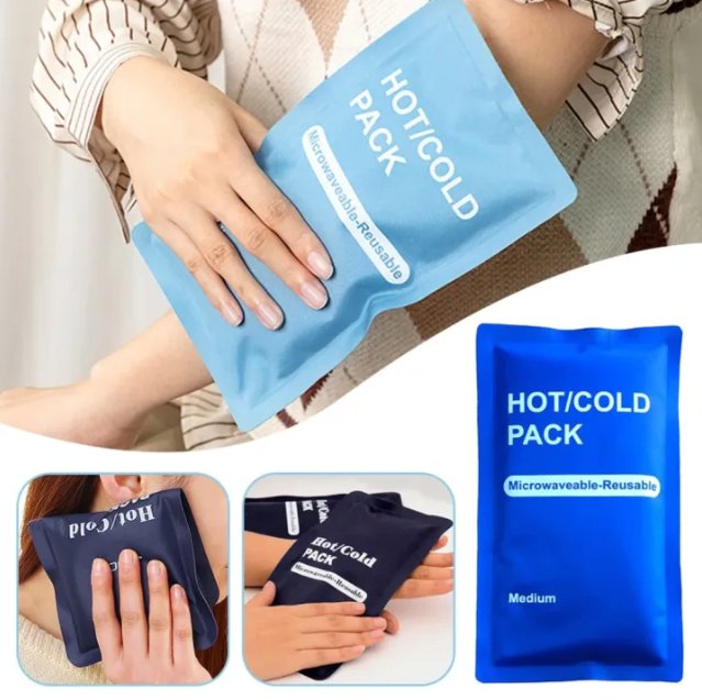 High-Quality Professional 2-in-1 Hot & Cold Gel Pack – Reusable Pain Relief Pack for Back & Body