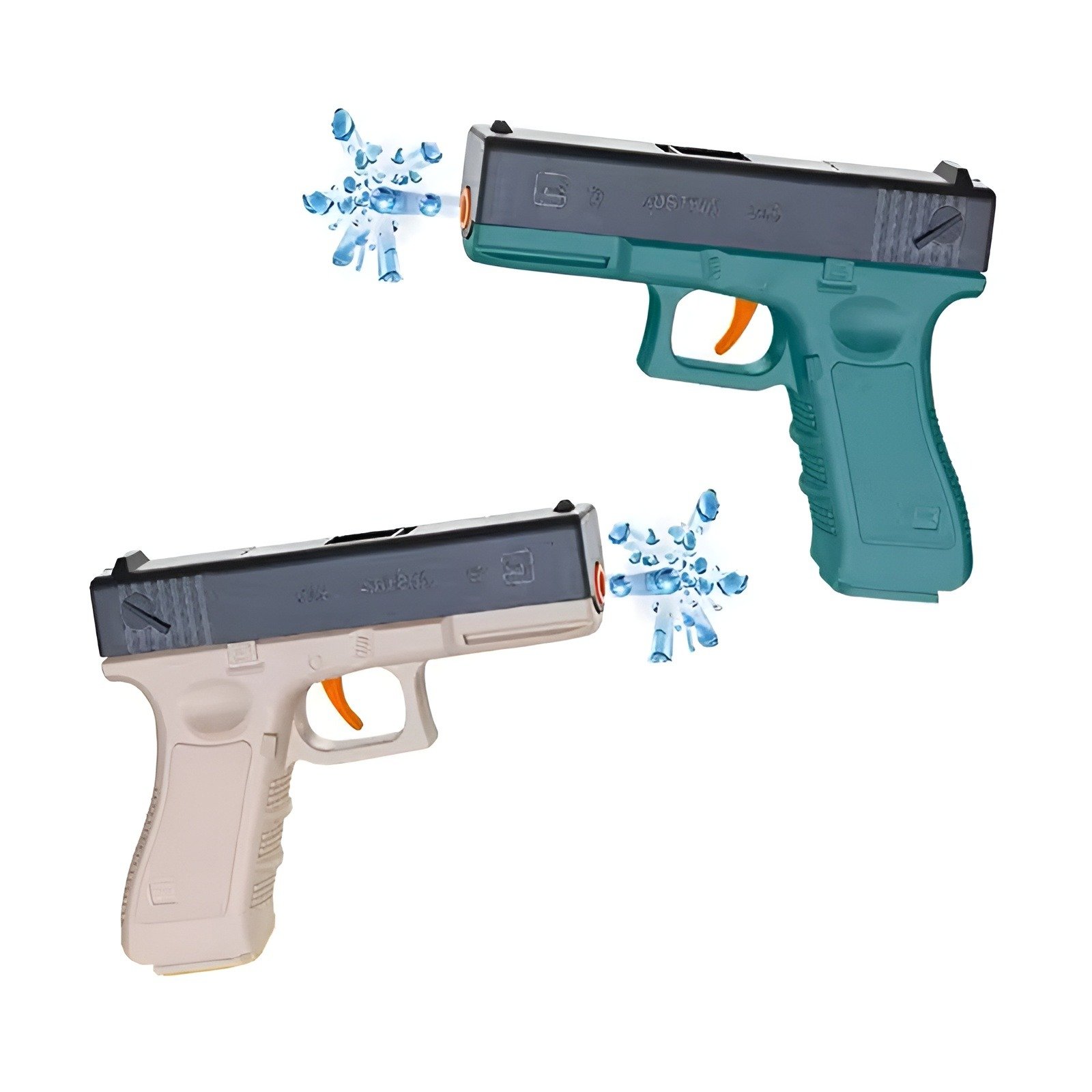 Glock Gel Blaster Toy Gun with Water Balls | Manual Orbeez Gel Ball Blaster for Kids | Fun Indoor & Outdoor Shooting Toy for Boys-TY01