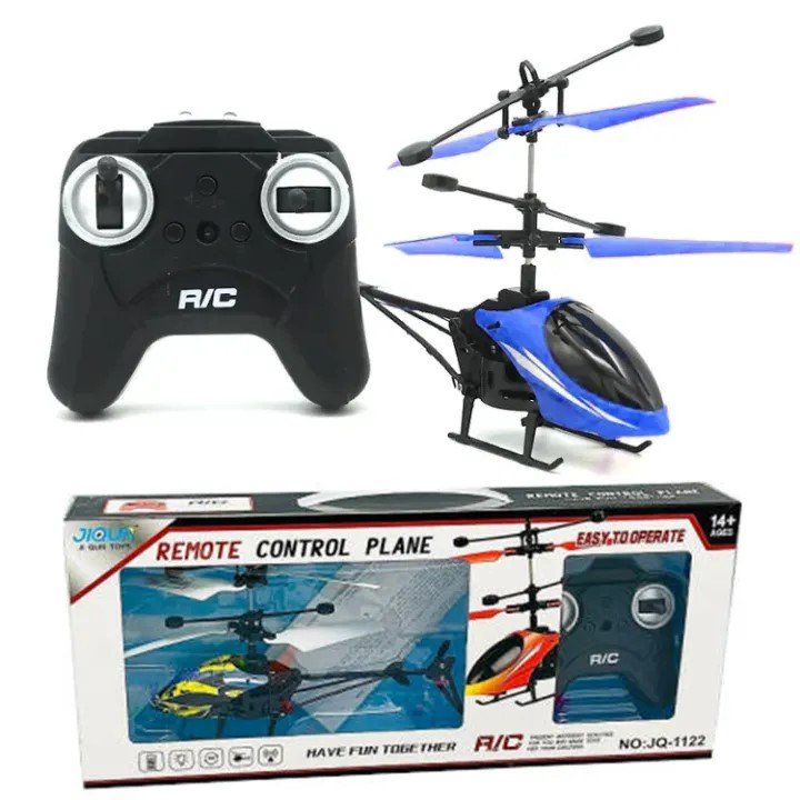 Remote Control Helicopter Toy for Kids – 4 Channel USB Rechargeable Flying Helicopter with 360° Rotation & Long Range Remote-TY01