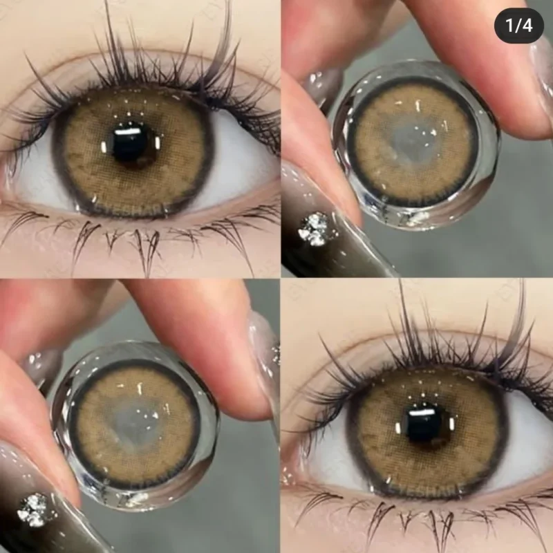 Eye Contact Lenses | Eye Care Party Wear Lenses in Brown Shade – Natural & Comfortable