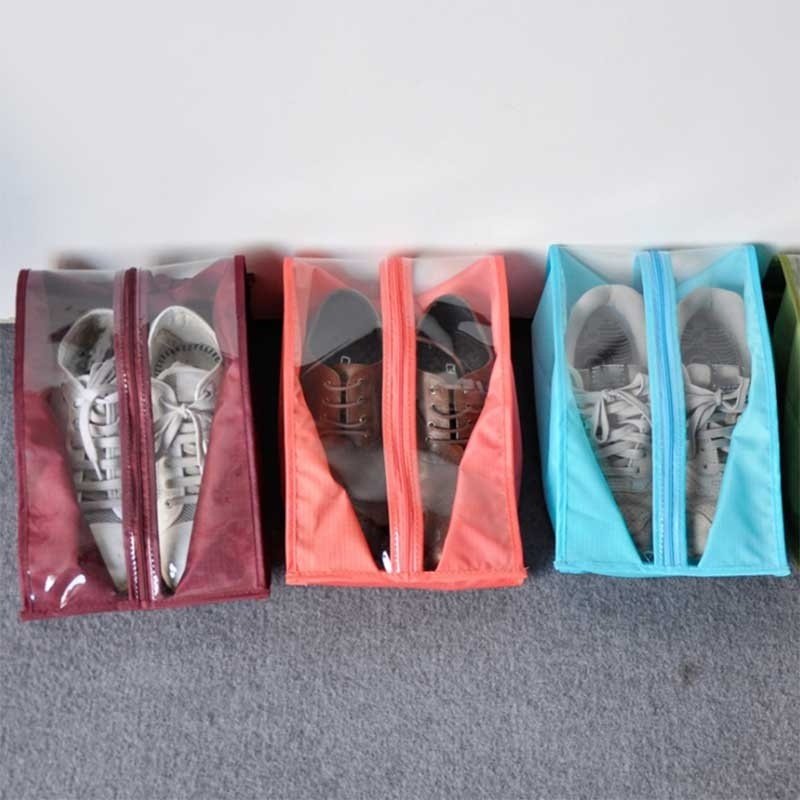 Pack of 8 – Travel Shoe Organizer Bags | High-Quality Washable Shoe Storage Bags for Travel & Home