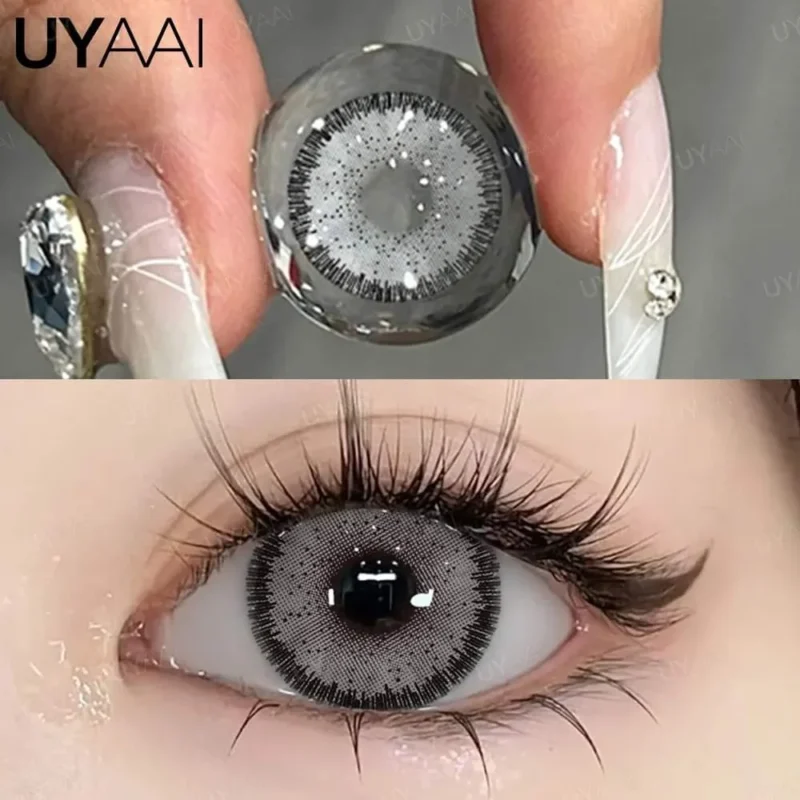 Eye Contact Lenses | Eye Care Party Wear Lenses in Grey Shade – Stylish & Comfortable
