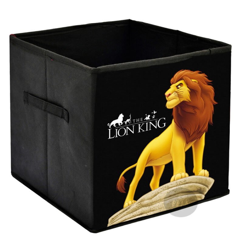 Sulaiman Collection – Disney Printed Storage Cubes Organizer | Foldable Bin Storage Boxes with Handles for Toys, Clothes & Travel