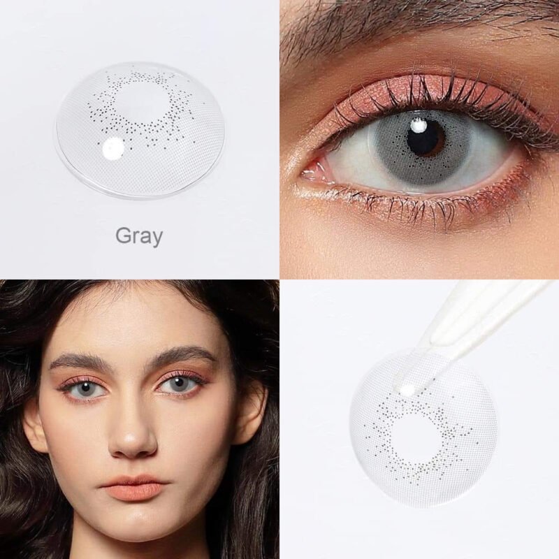 Eye Contact Lenses | Eye Care Party Wear Lenses in Grey Shades – Elegant & Fashionable
