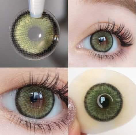 Green Eye Contact Lenses | Stylish Party Wear & Comfortable Eye Care Lenses
