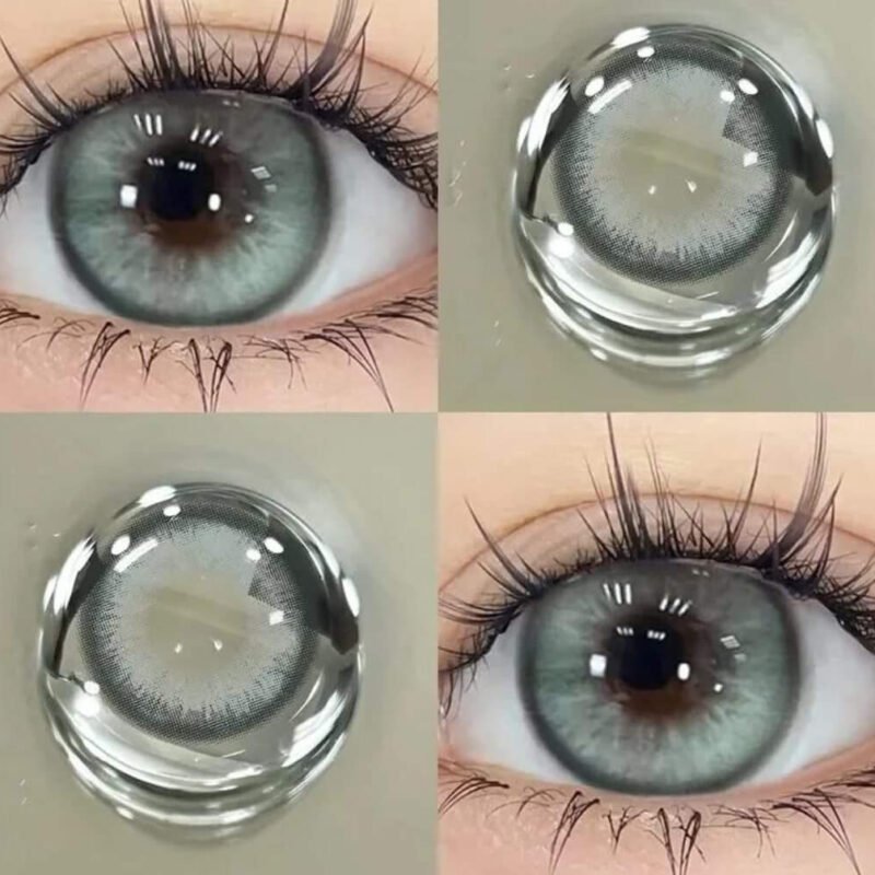 Grey Eye Contact Lenses | Stylish Party Wear & Natural Look Eye Care Lenses