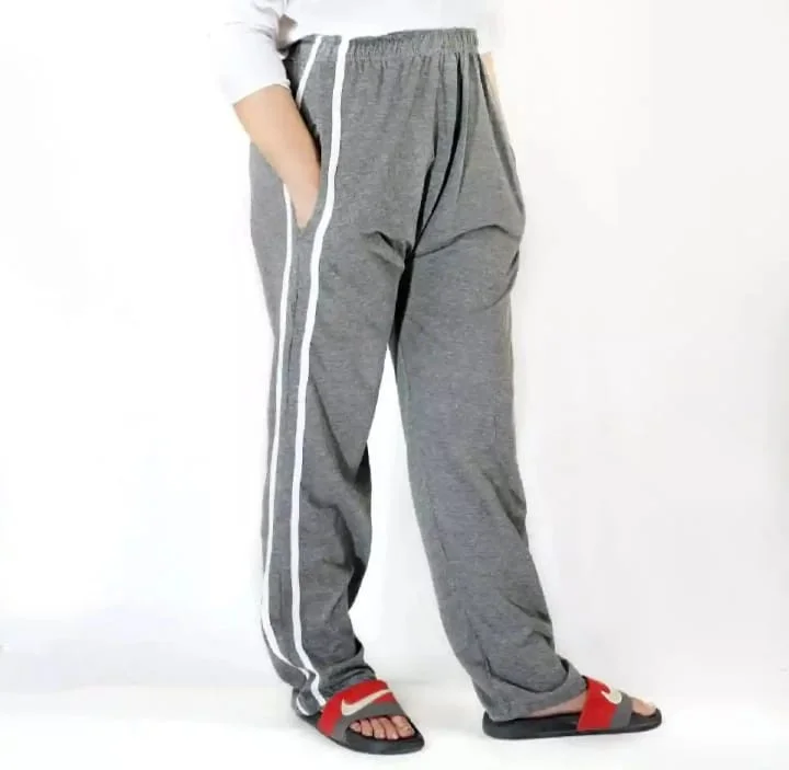 Men’s Sleepwear Pajama & Jogger Sweatpants | Straight-Leg Casual Loose Fit Trousers with Pockets – Multicolor