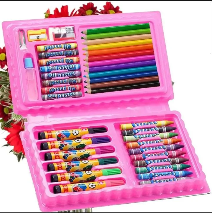 Multi Color 42 Pcs Kit with Button Box – Educational Toy Set for Kids | Best Quality Learning & Fun Game