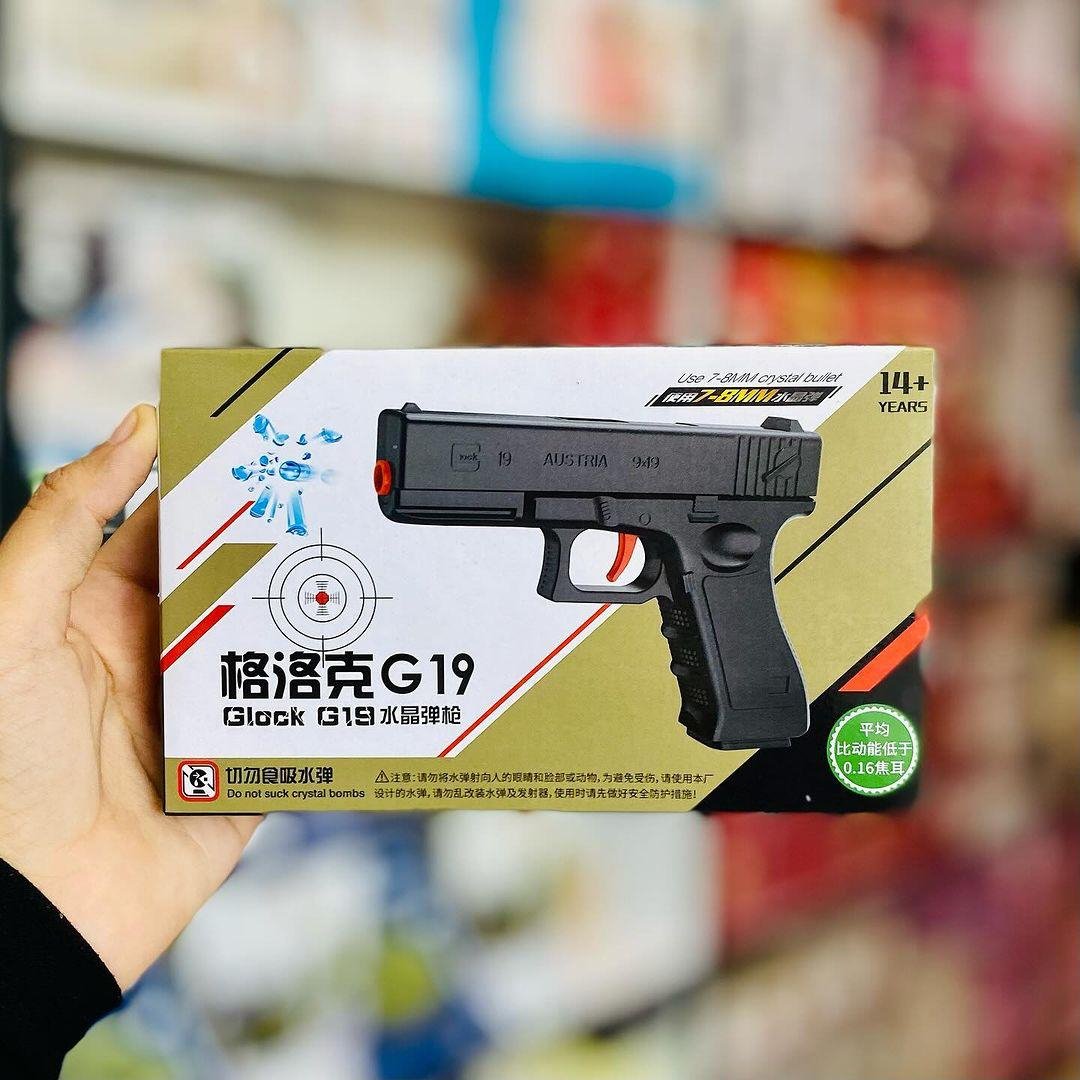 Glock Gel Blaster Toy Gun – Manual Orbeez Water Balls Blaster for Kids Boys Indoor & Outdoor Fun-TY01 - Image 3