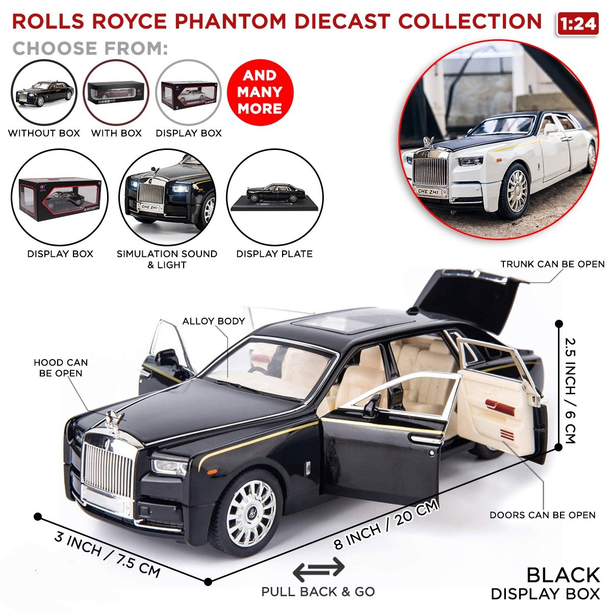 Remote Control Drift Car – High-Speed Bugatti & Ferrari Model RC Racing Car with LED Lights, 4-Channel Wireless Electric Toy for Kids & Boys-TY01 - Image 8