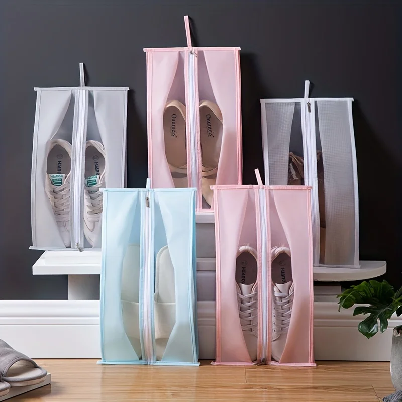 10-Piece Shoe Organizer Bags – Travel Shoes Storage Bags, Foldable & High Quality