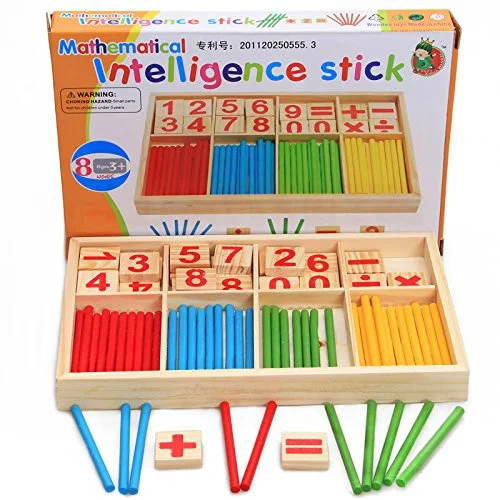 Tickles Multi Mathematical Intelligence Sticks – Educational Counting Toy for Kids 3+