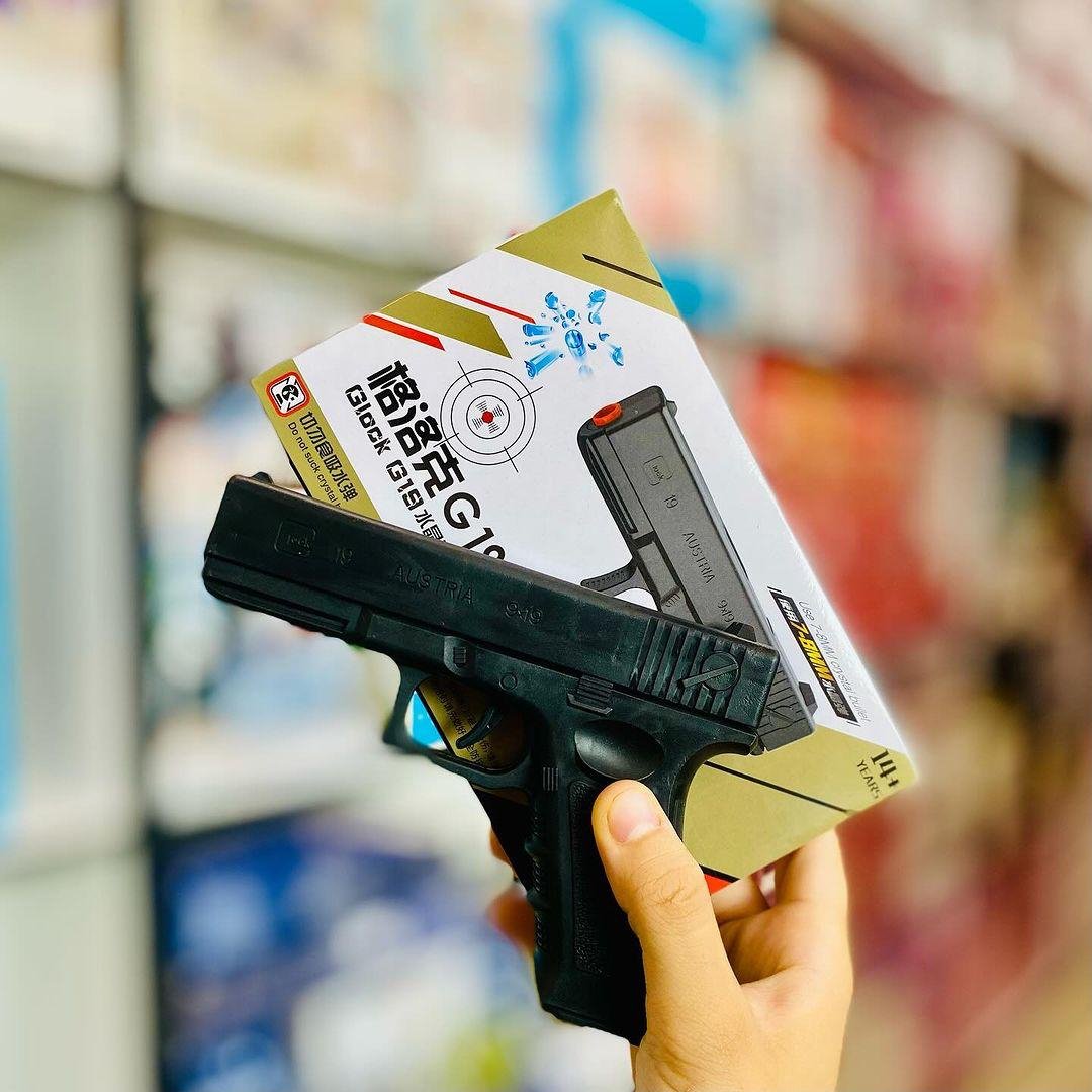 Glock Gel Blaster Toy Gun with Water Balls | Manual Orbeez Gel Ball Blaster for Kids | Fun Indoor & Outdoor Shooting Toy for Boys-TY01 - Image 4