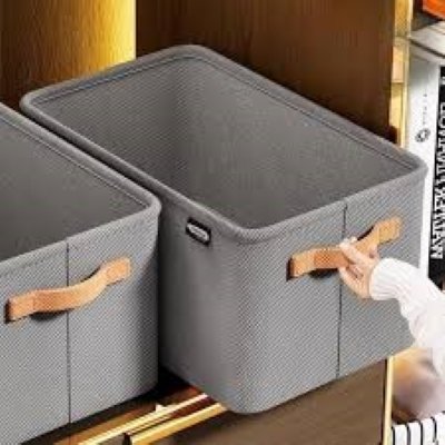 Jeans Storage Box & Closet Organizer – Foldable Fabric Drawers for Wardrobe Storage, Sweater & Clothing Organizer, Clothes Storage Containers - Image 13