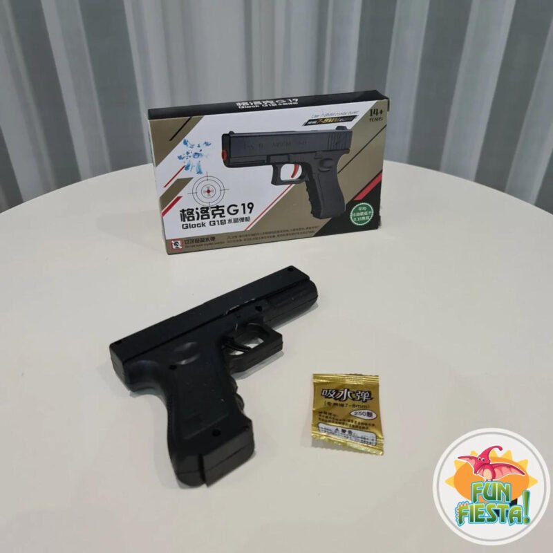 Glock Gel Blaster Toy Gun – Manual Orbeez Water Balls Blaster for Kids Boys Indoor & Outdoor Fun-TY01