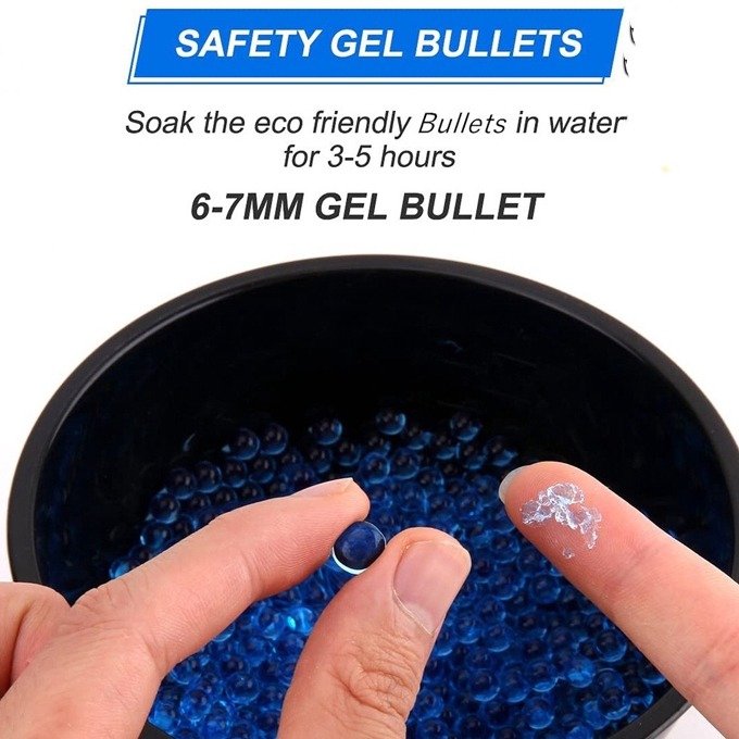 20,000 Pcs Gel Balls Refill for Gel Blaster – 7-8mm Water Beads Ammo Compatible with Gel Blaster Guns & Sprayer Toys-TY01 - Image 7