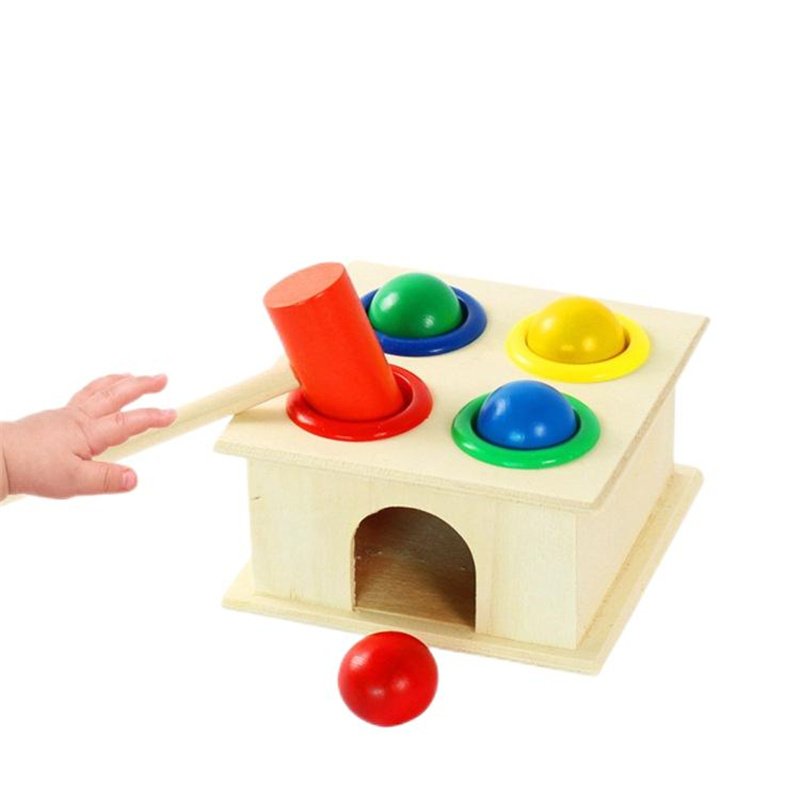 Classic Wooden Hammer Ball Game – Montessori Pounding Bench Toy for Toddlers, Fine Motor & Early Learning Educational Toy Gift-TY01 - Image 8