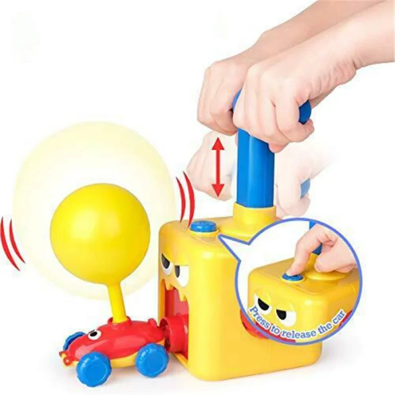 Balloon Powered Car Toy for Kids – Fun Educational Science Experiment Toy | Baby & Children’s Learning STEM Toy