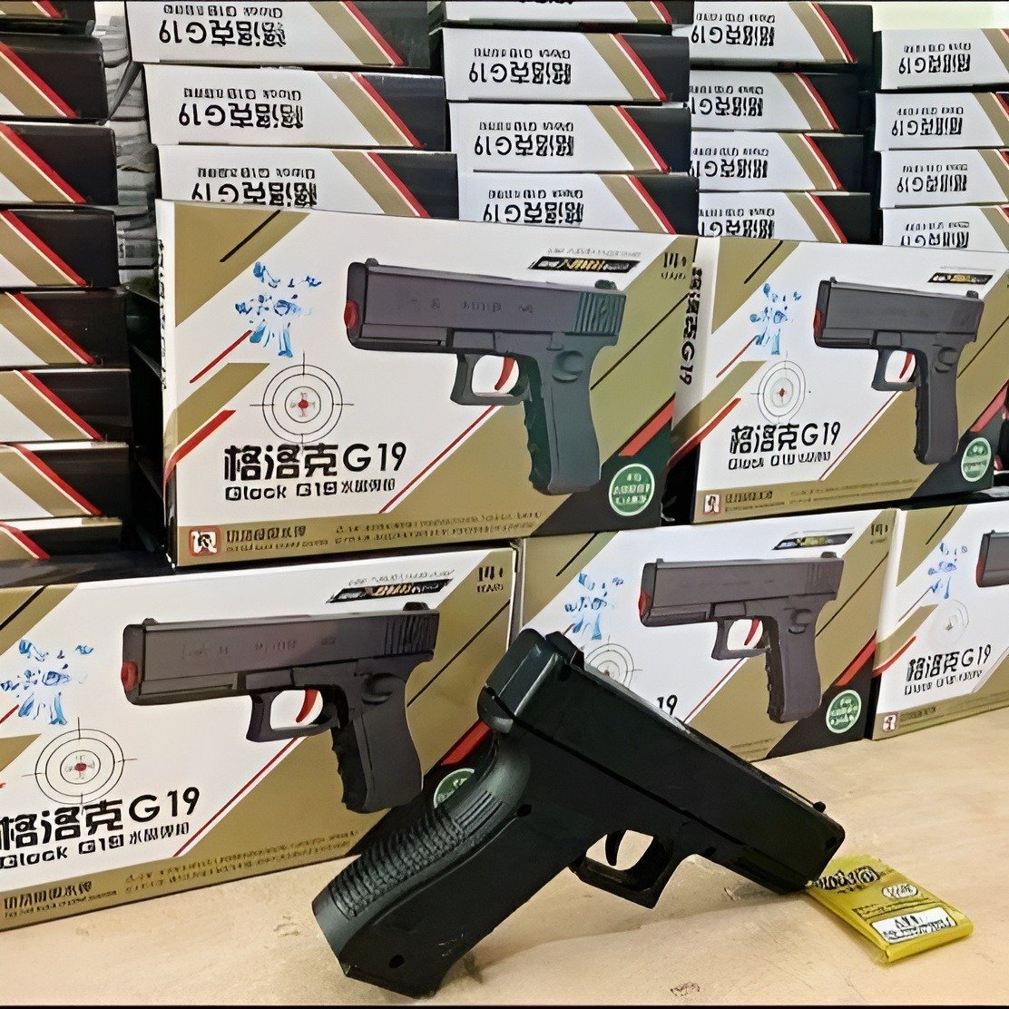 Glock Gel Blaster Toy Gun with Water Balls | Manual Orbeez Gel Ball Blaster for Kids | Fun Indoor & Outdoor Shooting Toy for Boys-TY01 - Image 2