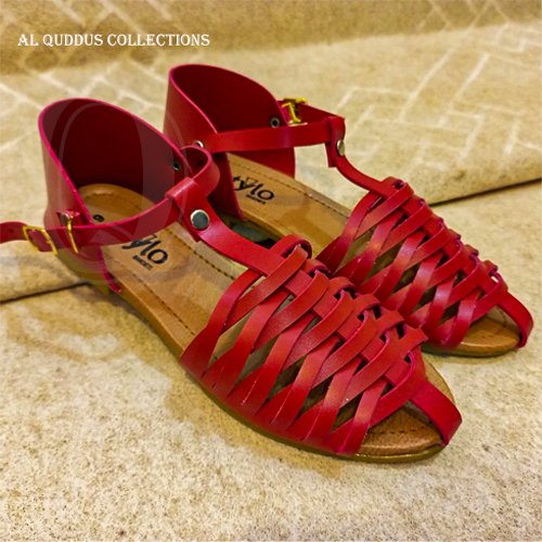 Women’s Soft Rexine Sandals – Comfortable Party & Outdoor Wear with Fashionable Design - Image 4
