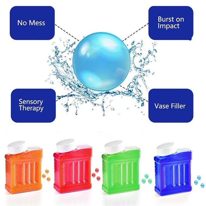 20,000 Pcs Gel Balls Refill for Gel Blaster – 7-8mm Water Beads Ammo Compatible with Gel Blaster Guns & Sprayer Toys-TY01 - Image 11