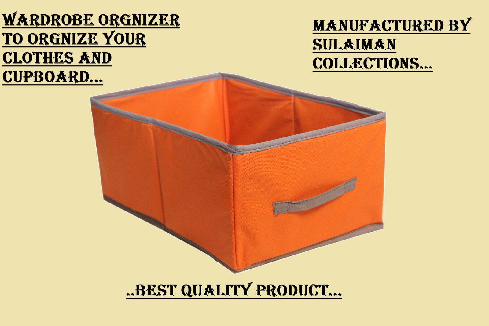 Jeans Storage Box & Closet Organizer – Foldable Fabric Drawers for Wardrobe Storage, Sweater & Clothing Organizer, Clothes Storage Containers - Image 9