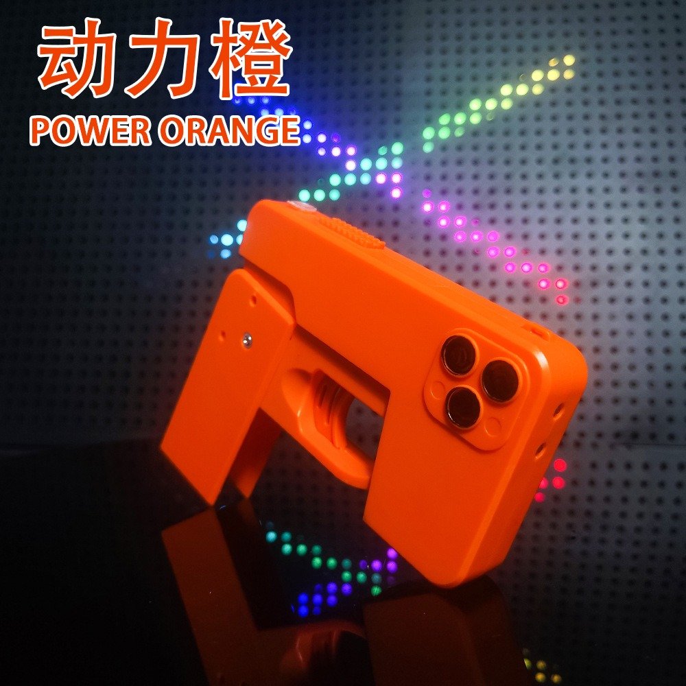 Children's Folding iPhone Water Gun – Large Capacity Long Range Water Spray Toy for Boys & Girls-TY01 - Image 3