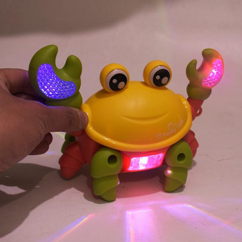 Cute Crawling Crab Toy – Electric Musical Walking Crab with Lights, Dancing & Interactive Play for Babies & Kids-TY01 - Image 9