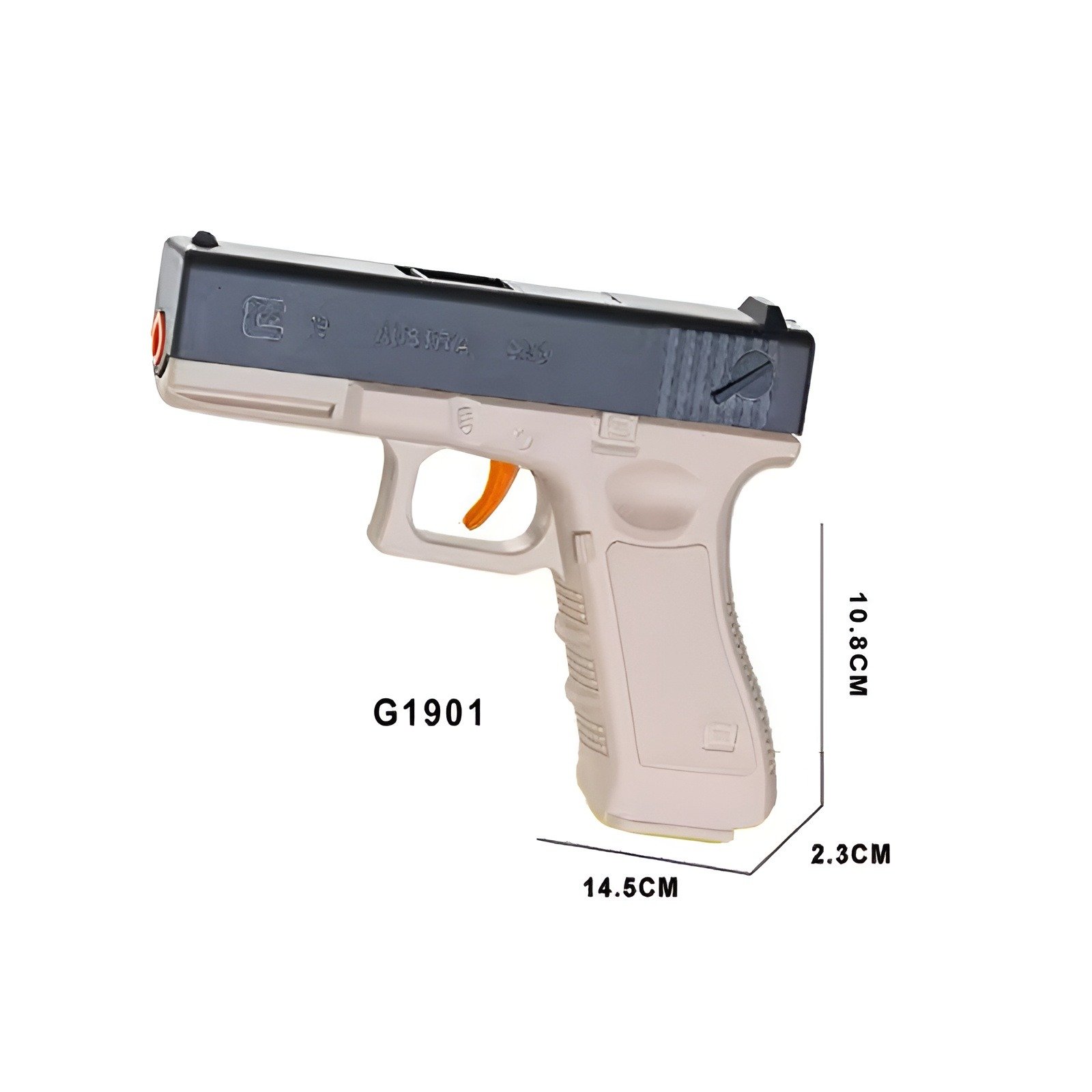 Glock Gel Blaster Toy Gun – Manual Orbeez Water Balls Blaster for Kids Boys Indoor & Outdoor Fun-TY01 - Image 5